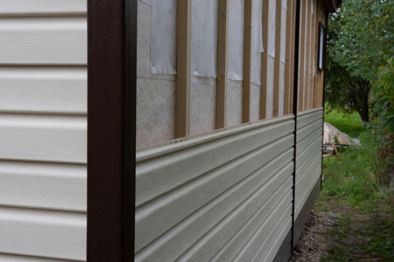 Faux Wood Siding Installation detail